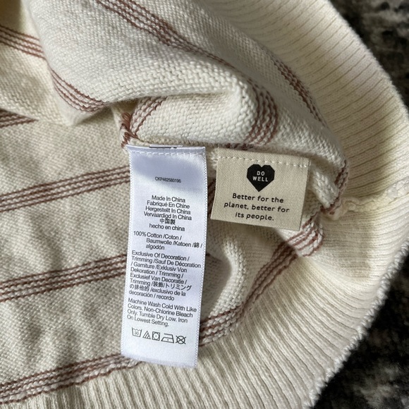 Madewell Linden Scoop Sweater Tee in Stripe - Picture 6 of 6